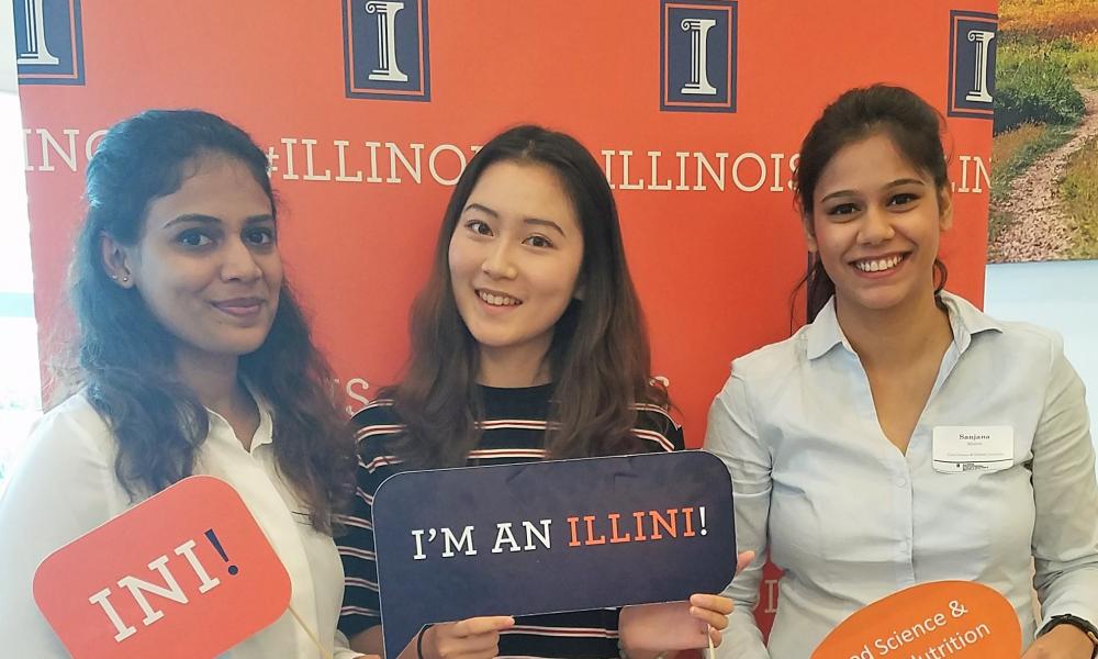Orientation photo booth