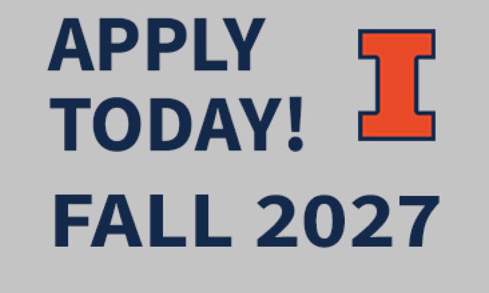 Apply today for Fall 2027